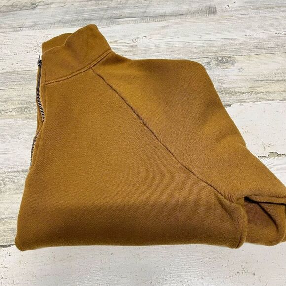 Madewell‎ MWL Half-Zip Pullover Sweatshirt Size M Long Sleeve Kangaroo Pocket - Picture 11 of 11